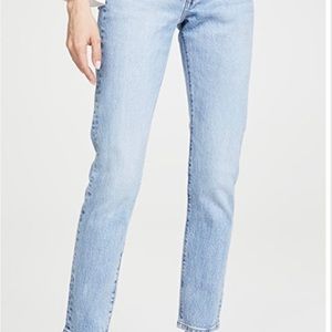 Like new — Levi 501 Skinny Jeans — Fit like Straight Legs!